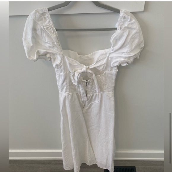 Reformation White Midi Dress - Picture 5 of 8